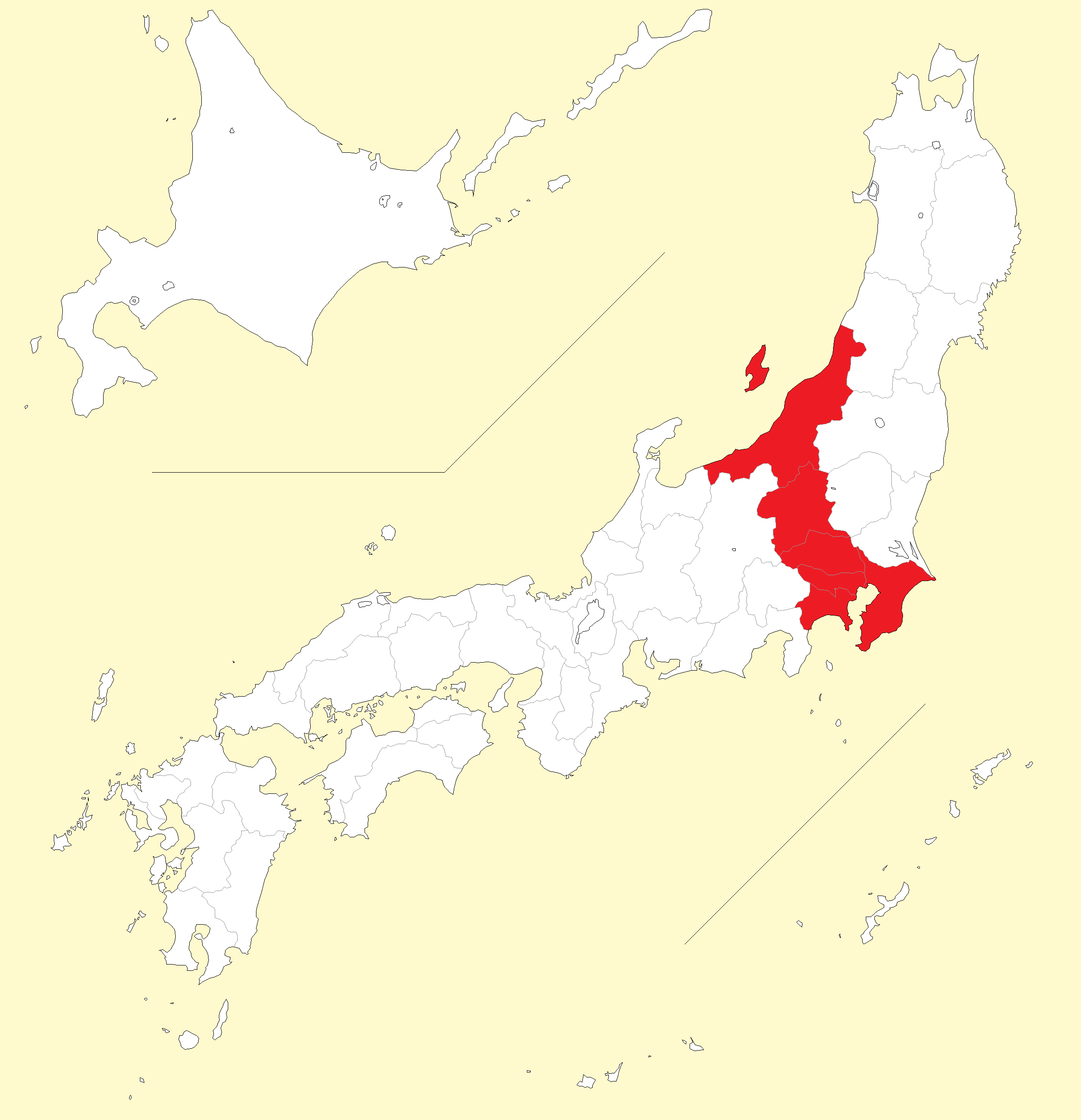 ジョウビタキ分布